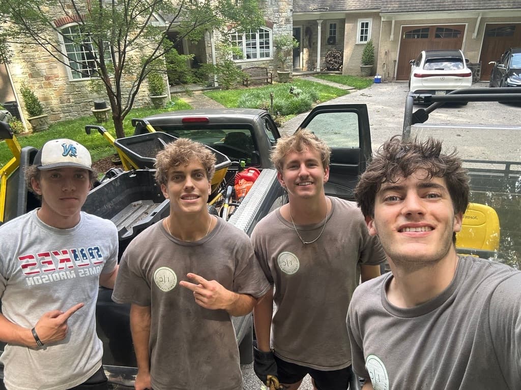 The Iconic Landscaping crew